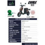 Moto électrique luqi q3