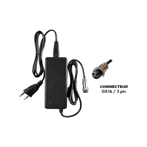 Chargeur 42V 2A connecteur GX16