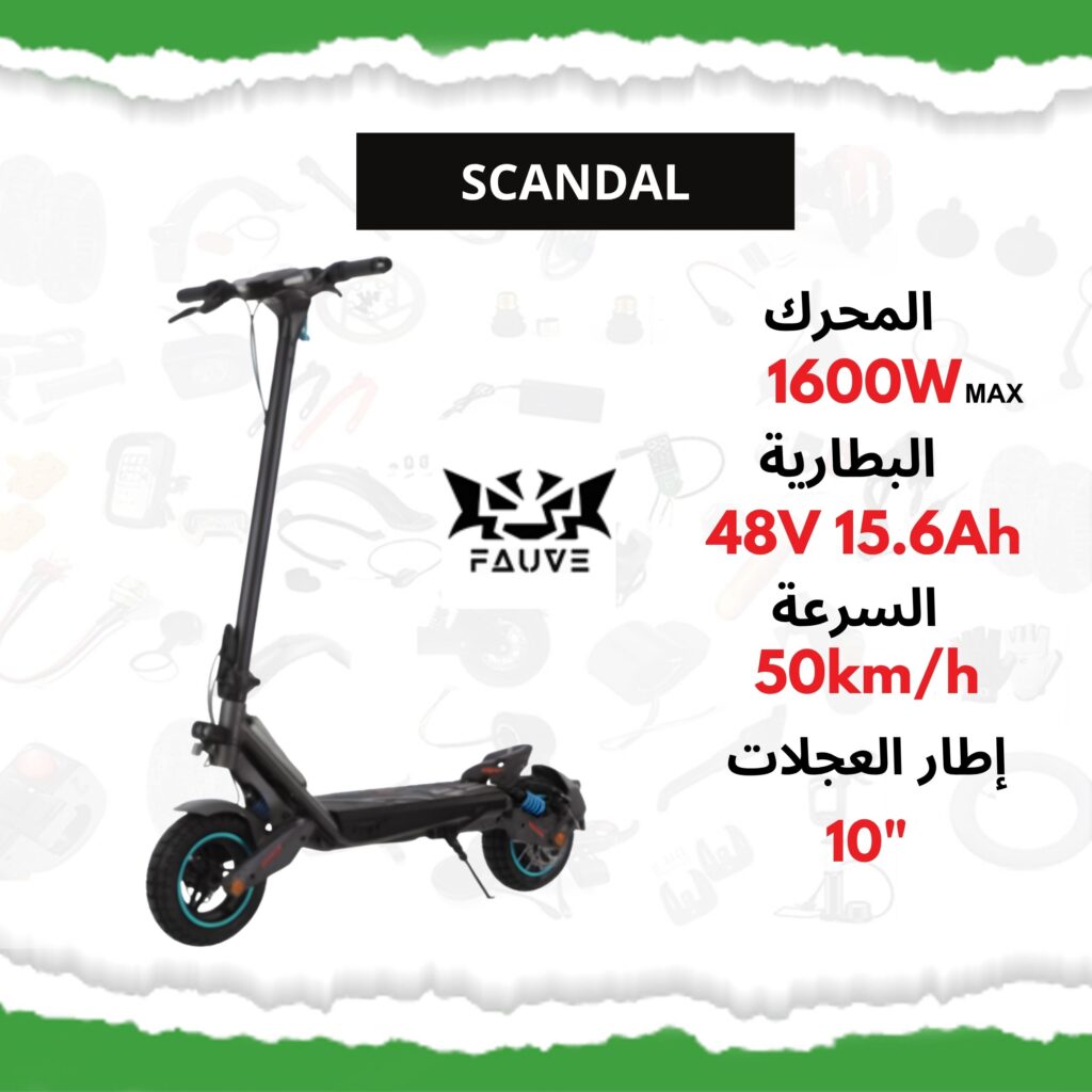 trottinette électrique scandal